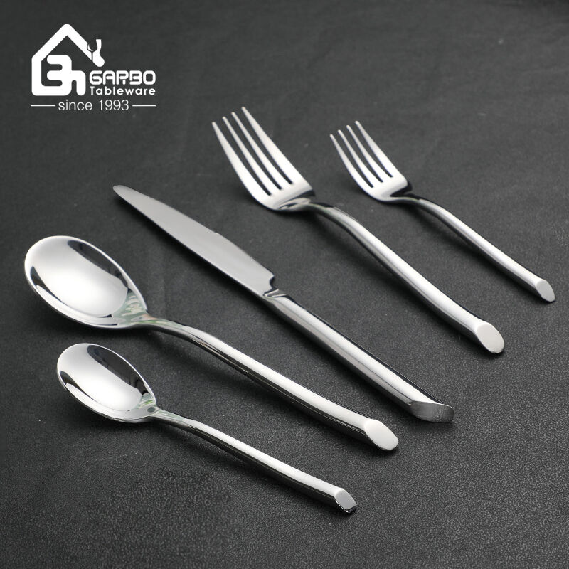Heavy Thickness High-end Stock Stainless Steel Cutlery for Hotel Use