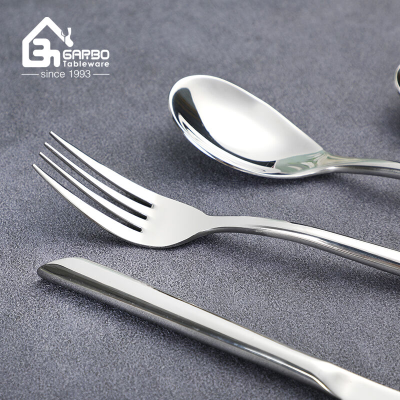 Heavy Thickness High-end Stock Stainless Steel Cutlery for Hotel Use