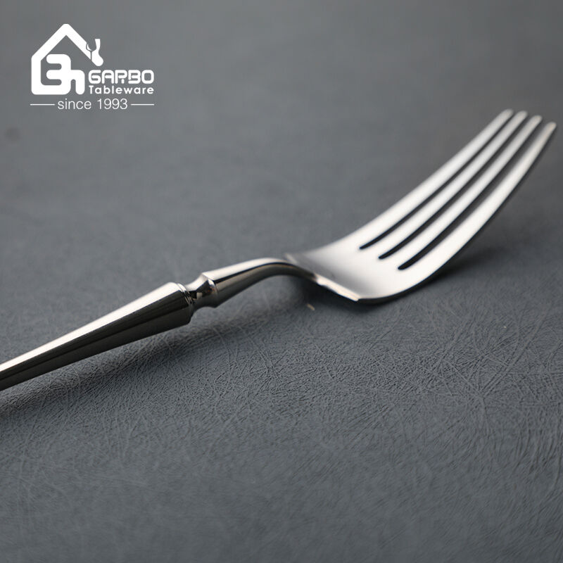 Mirror Polish Silver Dinner Fork Manufactured in China Ready to Ship Cutlery Dessert Cake Fork