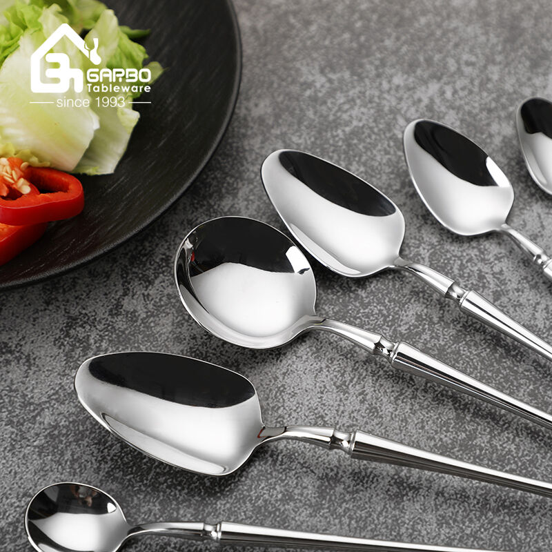 Silverware Spoon Set Dishwasher Safe 304 Stainless Steel Dinner Soup Spoon