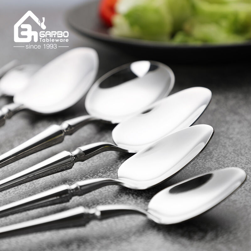 Silverware Spoon Set Dishwasher Safe 304 Stainless Steel Dinner Soup Spoon