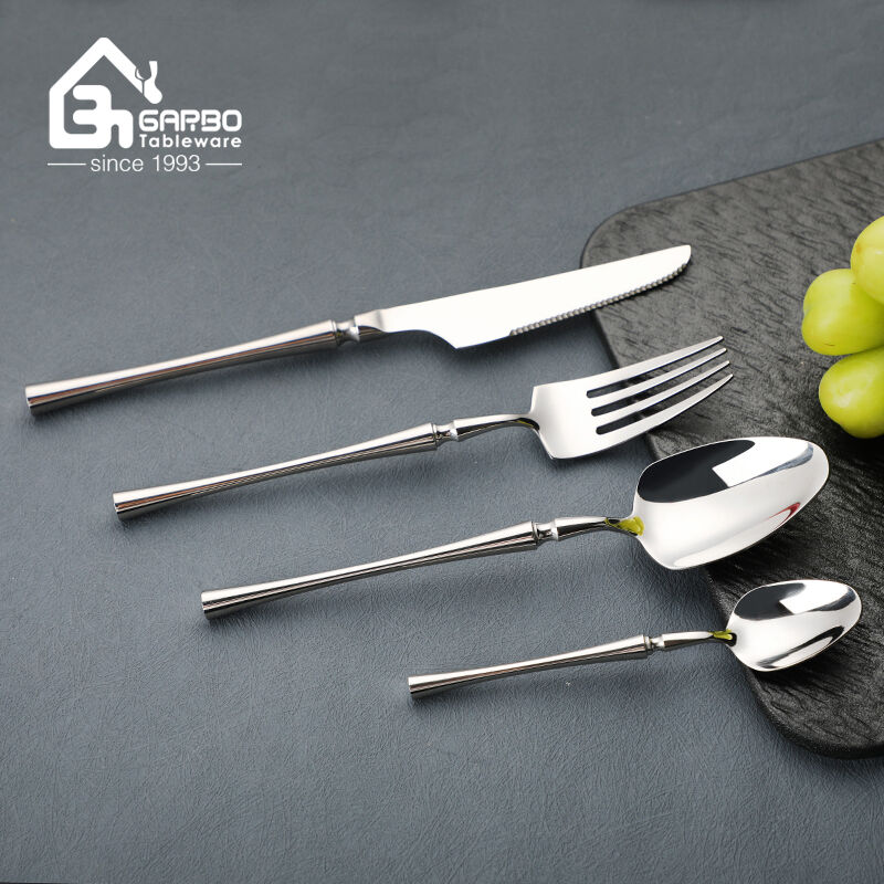 Creative Waist Shape Handle Silverware Food Grade Knife Fork Spoon Cutlery Set
