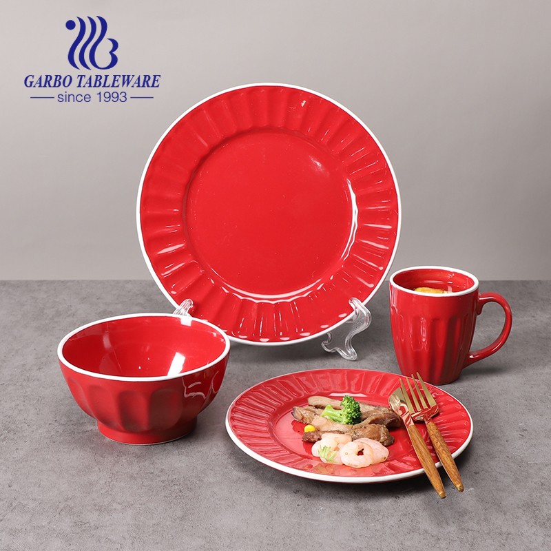 Why the stoneware 16pcs set as a promotional item in the suppermarket
