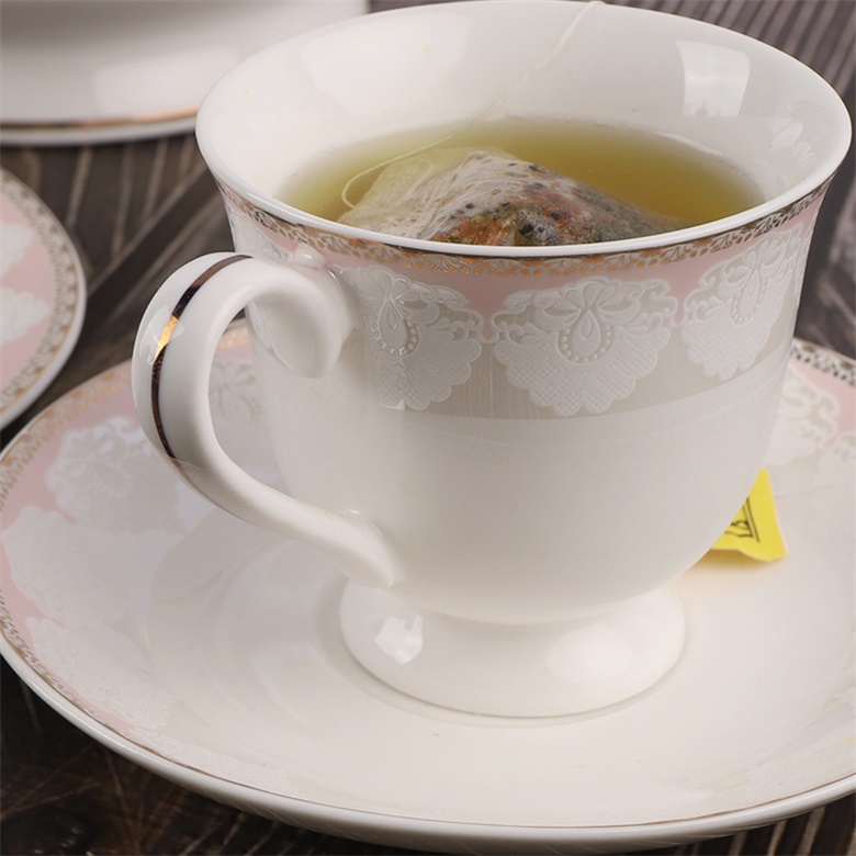 porcelain tea mug