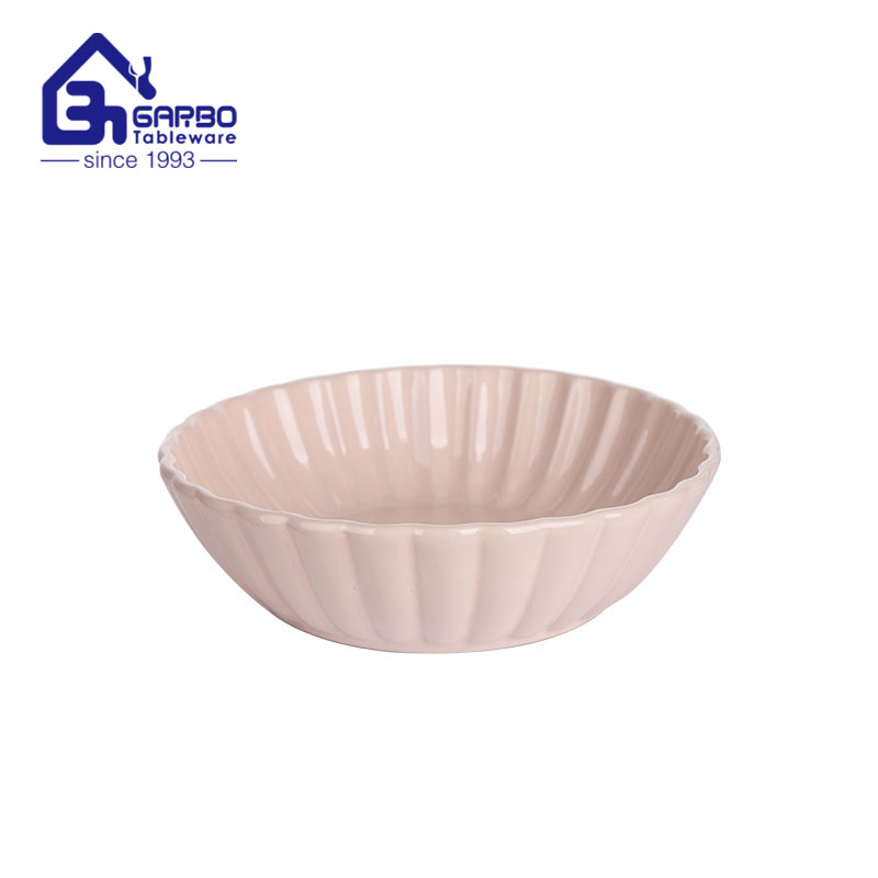 Factory wholesale 7inch sublimation porcelain bowl for salad soup