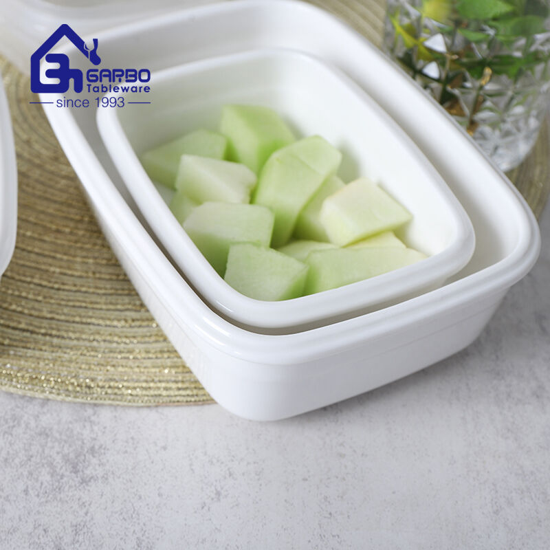 Porcelain Food Containers with PP Lids: A Stylish and Eco-Friendly Kitchen Solution