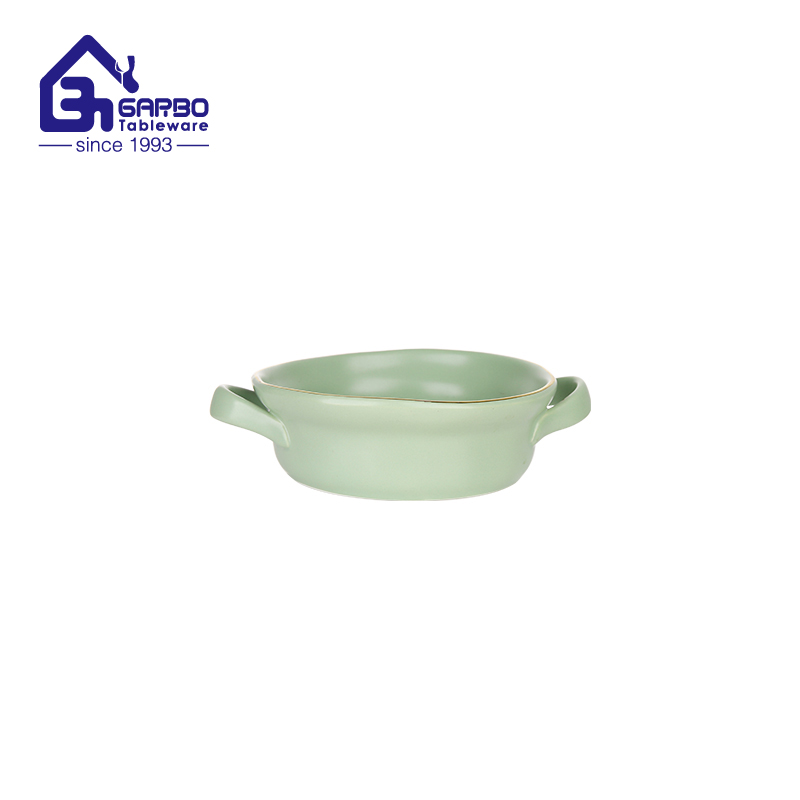 Fancy Green Color Porcelain Bowl