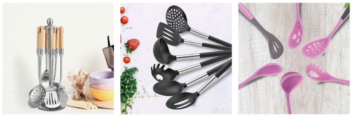 Daily Kitchenware Versatile Heat Resistant Silicone Spatula Turner for Cooking and Non Stick Cookware