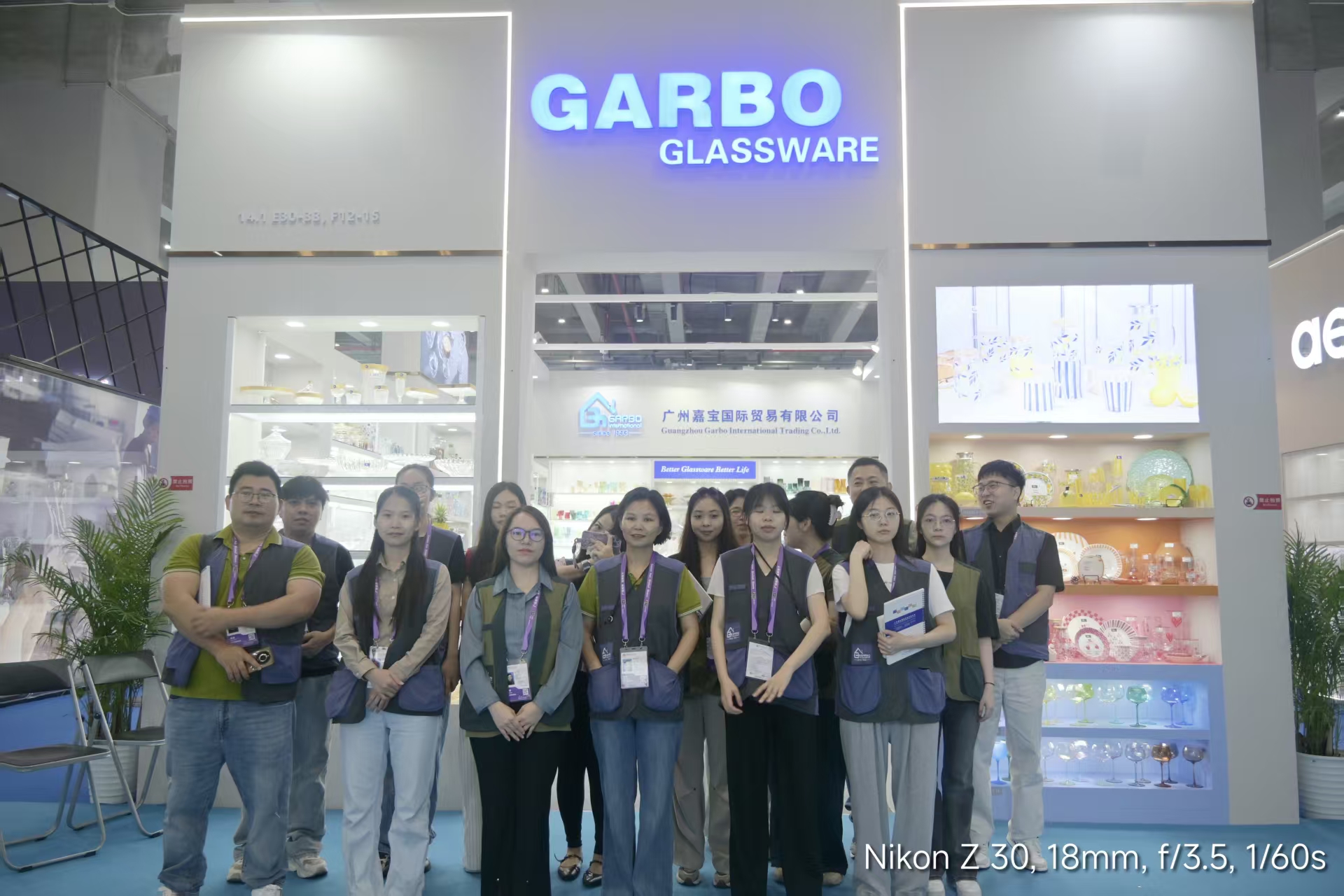 Garbo 139th Canton Fair : Full range of Glassware and kitchenware products, one-stop customization
