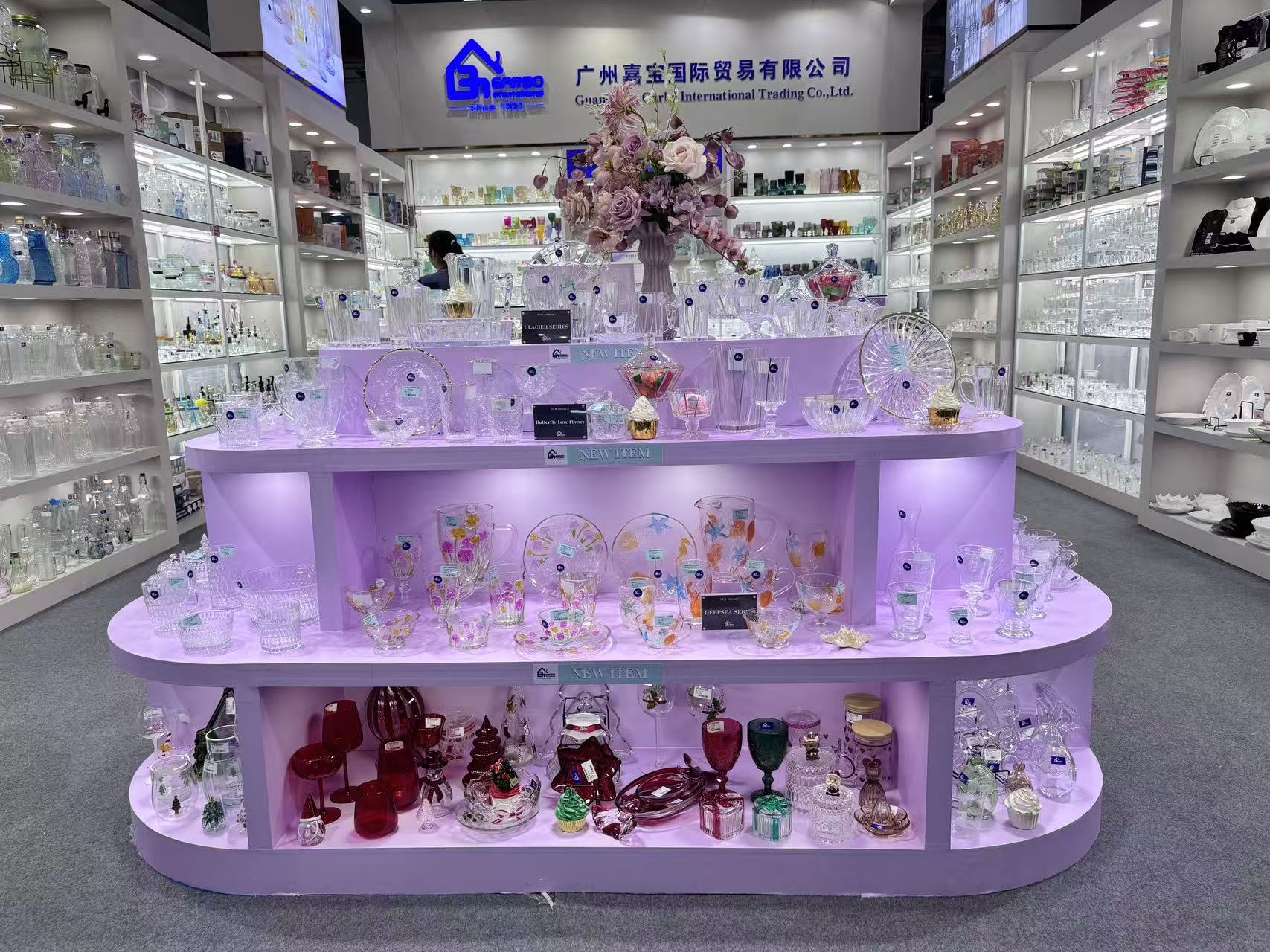 Garbo 139th Canton Fair : Full range of Glassware and kitchenware products, one-stop customization