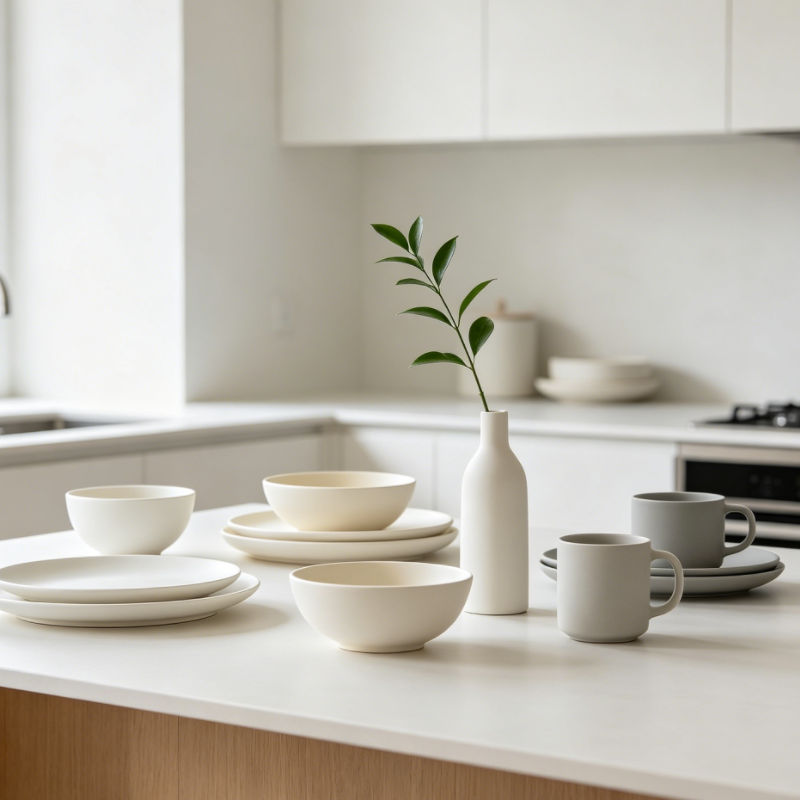 Stylish Ceramic Tableware Sets for Modern Home Kitchen Decoration Stylish Ceramic Tableware Sets for Modern Home Kitchen Decoration