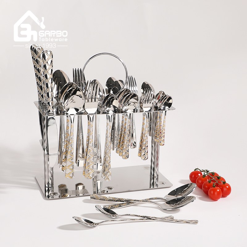 What is the hot selling stainless steel flatware in Garbo International?cid=116
