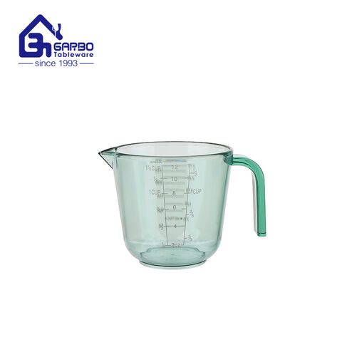 الجملة الساخن بيع 600 مل البلاستيك قياس كأس كأس البلاستيك غير قابل للكسر