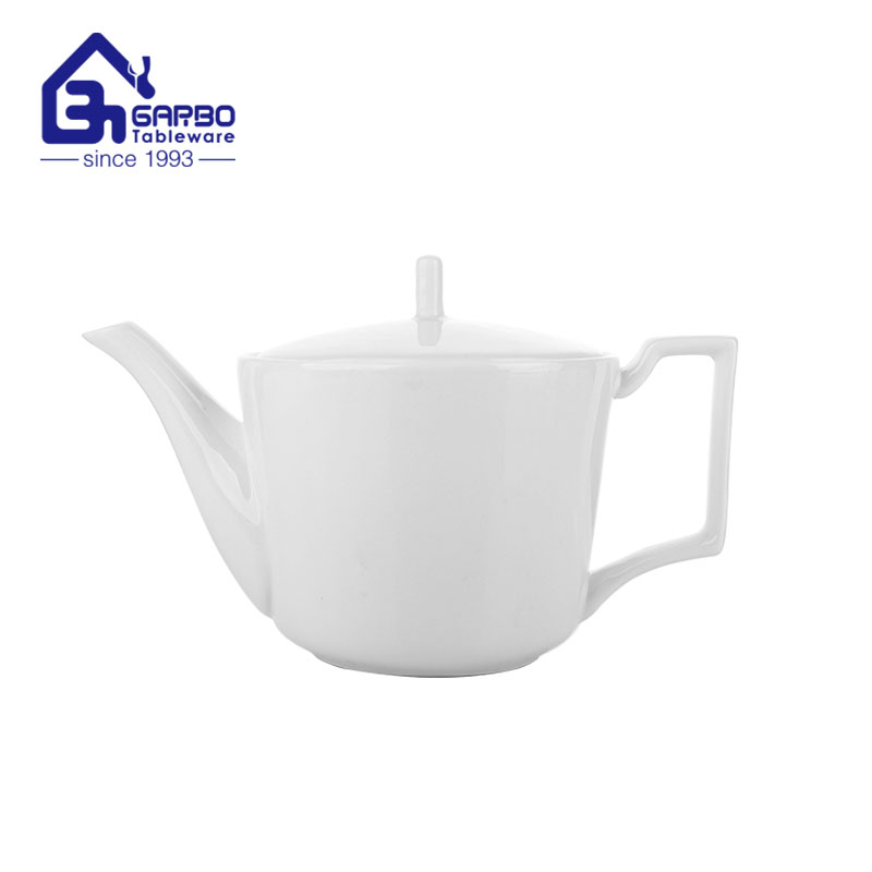 Jarro de leite de porcelana fina branco pote de leite de porcelana Creamer Jarro com alça 9.7 onças