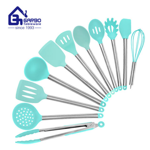 high quality factory direct sales for blue color cooking utensils