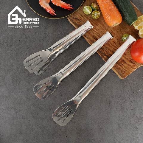 Kitchenware Food Tongs Bulk Pack Maliit na MOQ Murang Wholesael Kitchen Food Tongs