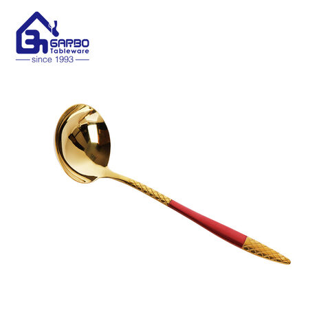 New arrvial high quality 201ss gold plating serving utensil