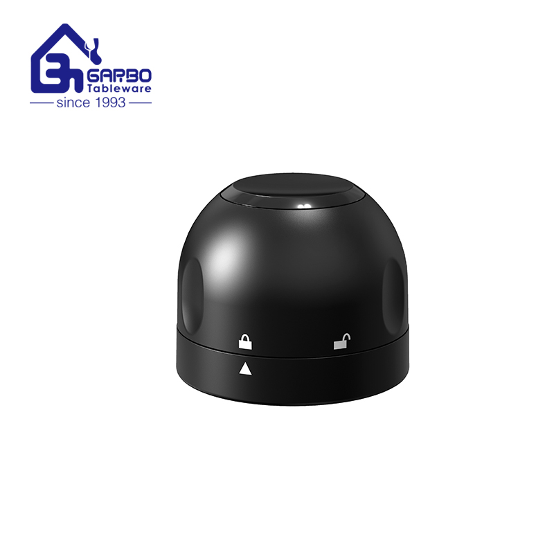 Wholesale Black Silicon and ABS Material Wine Stopper Food Contact Safe