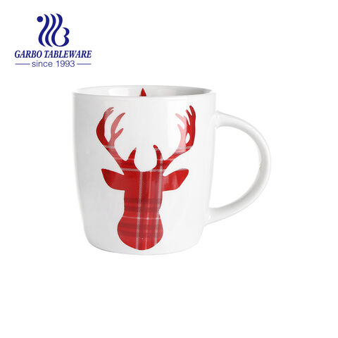 Caneca de água de cerâmica de cor interna criativa conjunto de canecas para beber suco de grés