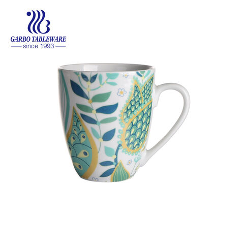 Caneca de água de cerâmica de cor interna criativa conjunto de canecas para beber suco de grés