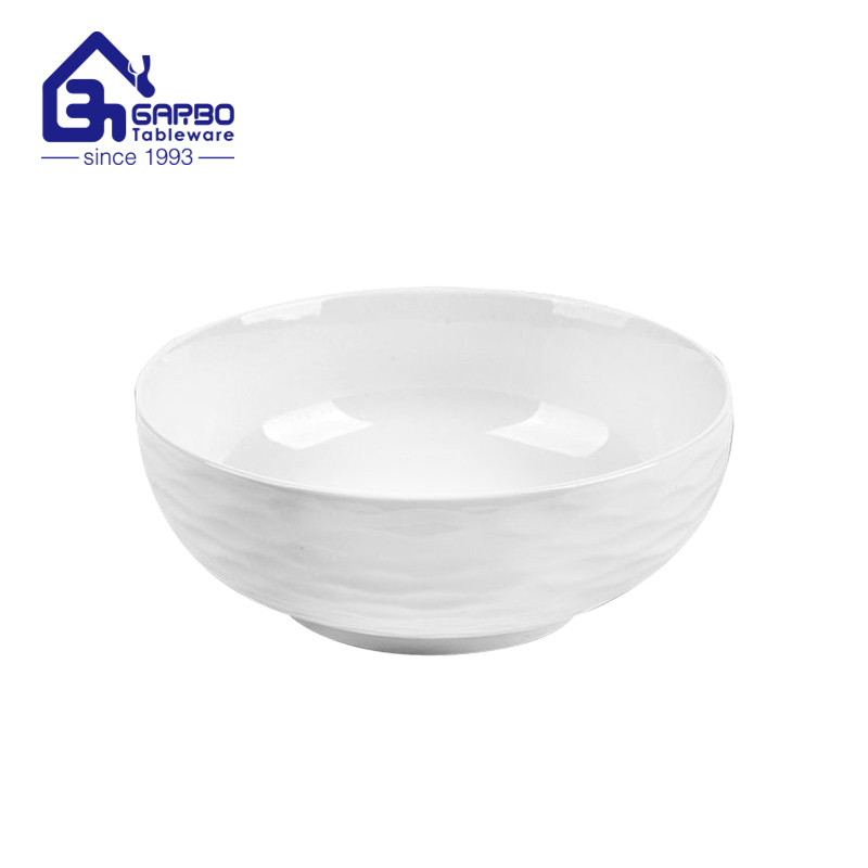 7 inch porcelain deep soup bowl with print ceramic dinnerware bowls