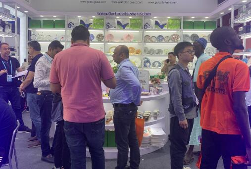 Garbo International and their customers in 134th Canton Fair