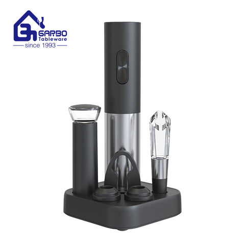 In Stock Set of Wine Opener Aerator Stopper And Storage Base from China Supplier 