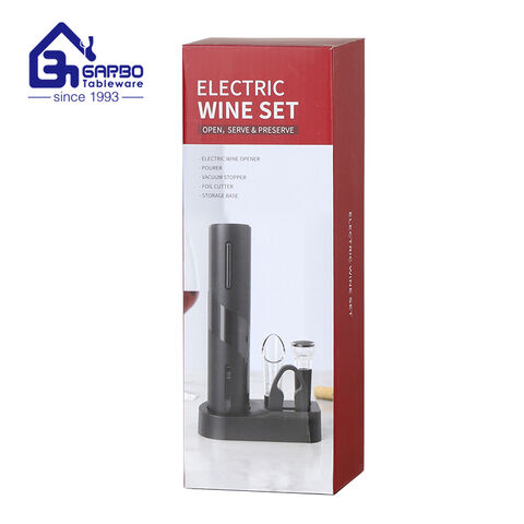 Wine accessorie making company promotion for wine stopper pourer set 