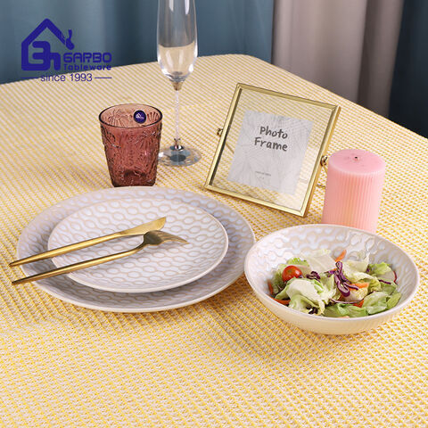 7.24-дюймовая цветная глазурованная керамическая миска для супа, керамические миски для еды для оптовой продажи