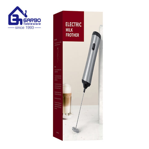 Chinese Direct Supplier for Rechargeable Electric Milk Frother with Iron Stand