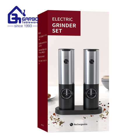 Wholesale Electric Peper Grinder with black base In Stock with Bulk Price