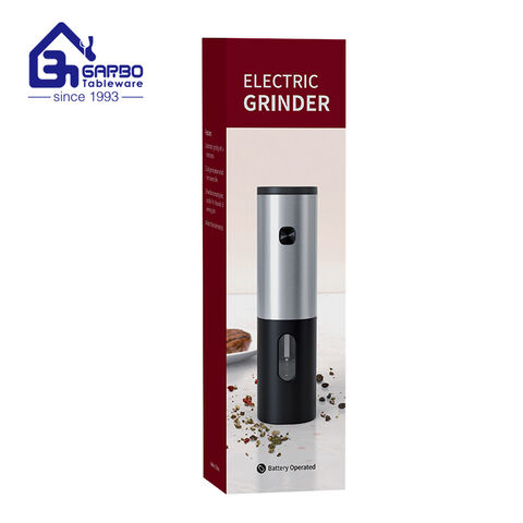 Tableware exporter electric effortless pepper grinder with color box pack