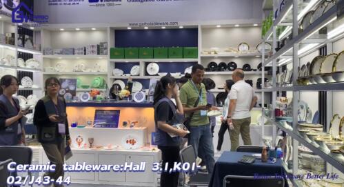 Tingnan ang mga bagong item sa tableware sa 135th Canton Fair | garbotableware.com