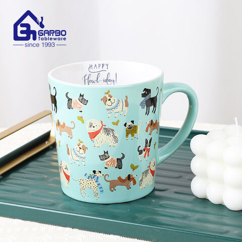 New Arrival 520ml Ceramic Mug for Hot Drink with Customized Decals