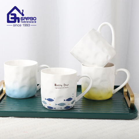 Factory made 13oz double-colored premium porcelain mug