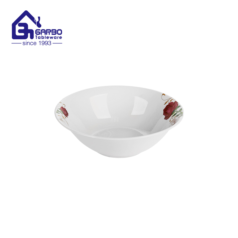 Wholesale 6.1-inch black stoneware rice bowl, low price ceramic salad bowl  for South America 