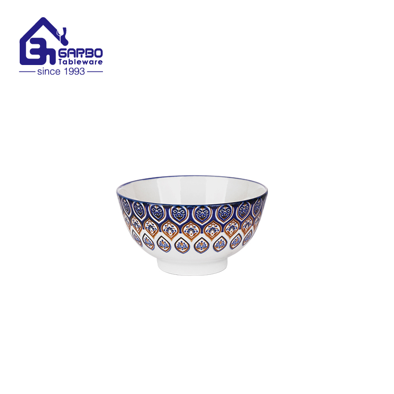 Premium elegant 4.5 inch porcelain bowl for housewarming gift 