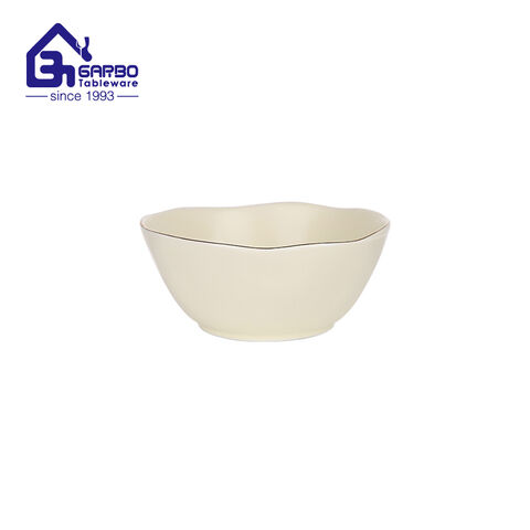 Luxurious 9.76 inch round-shaped durable porcelain plate with light yellow color glaze from China Manufacturer