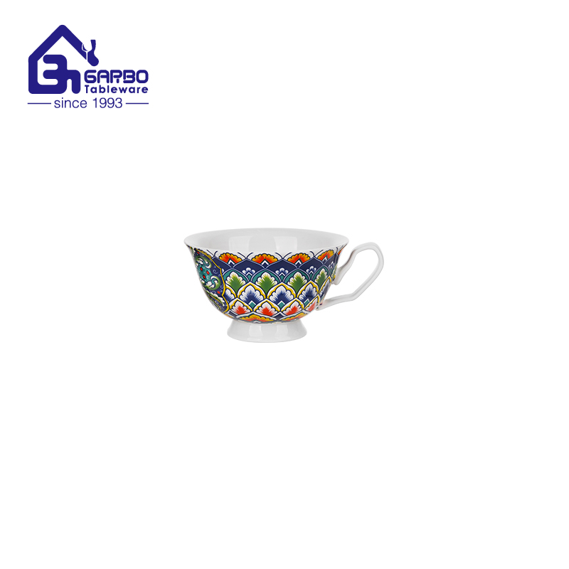 High-end ceramic coffee mug for European and American market