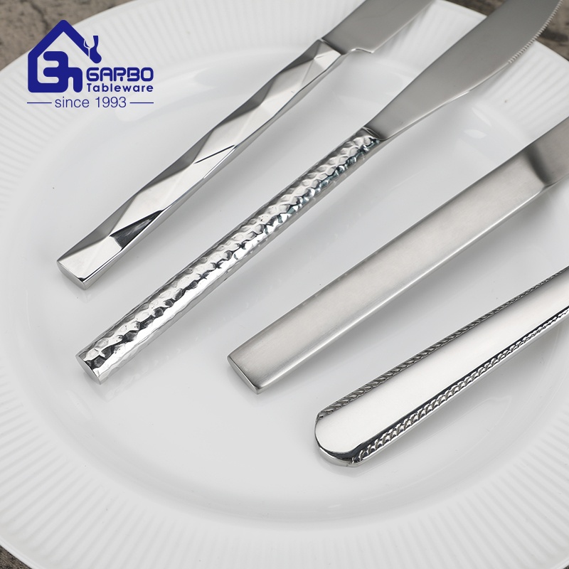Mirror Polish Cutlery China Manufacturer Food Grade 18/0 Stainless Steel Dinner Knife