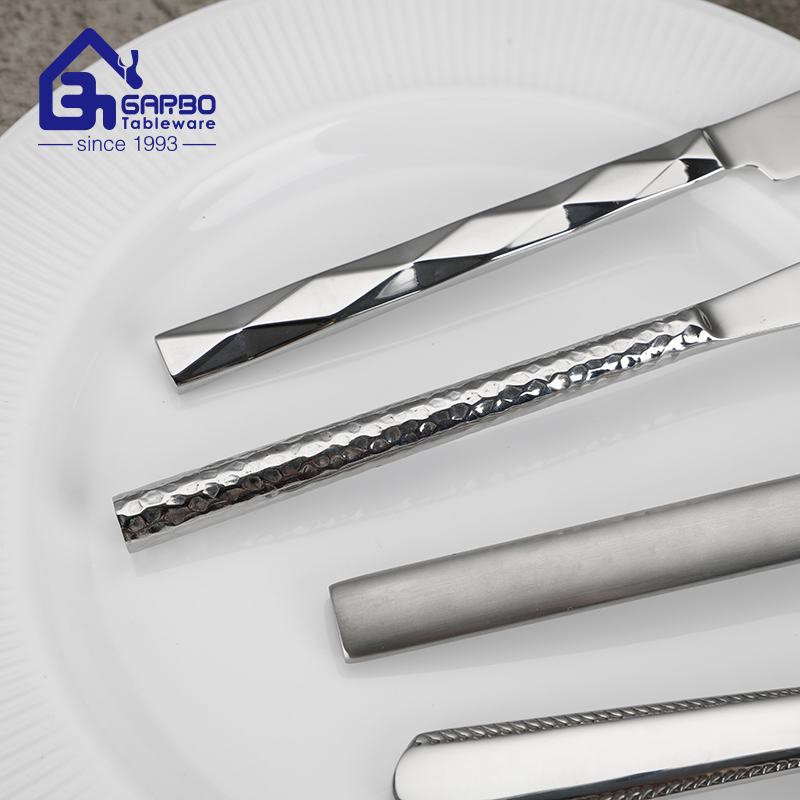 Mirror Polish Cutlery China Manufacturer Food Grade 18/0 Stainless Steel Dinner Knife