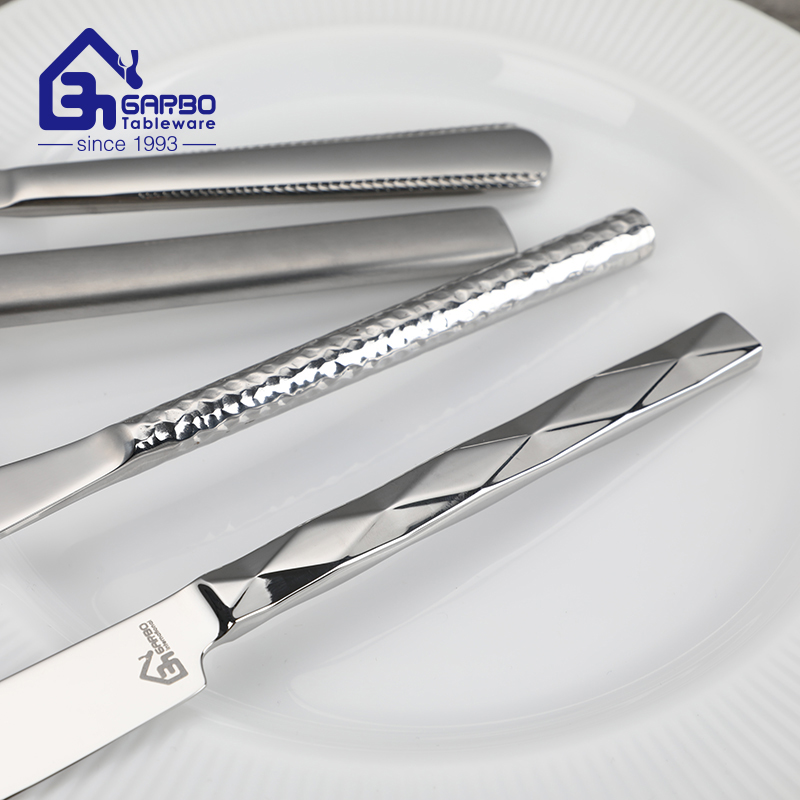 Mirror Polish Cutlery China Manufacturer Food Grade 18/0 Stainless Steel Dinner Knife