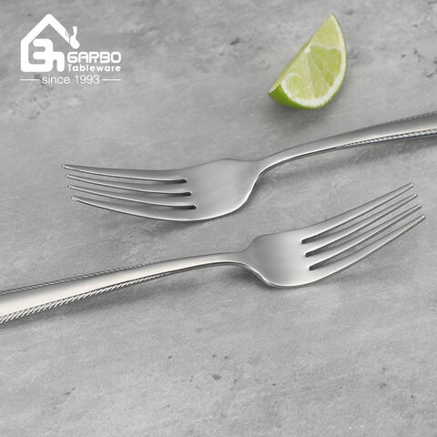 Europe Style Silver Set Food Grade 430 Stainless Steel Cutlery