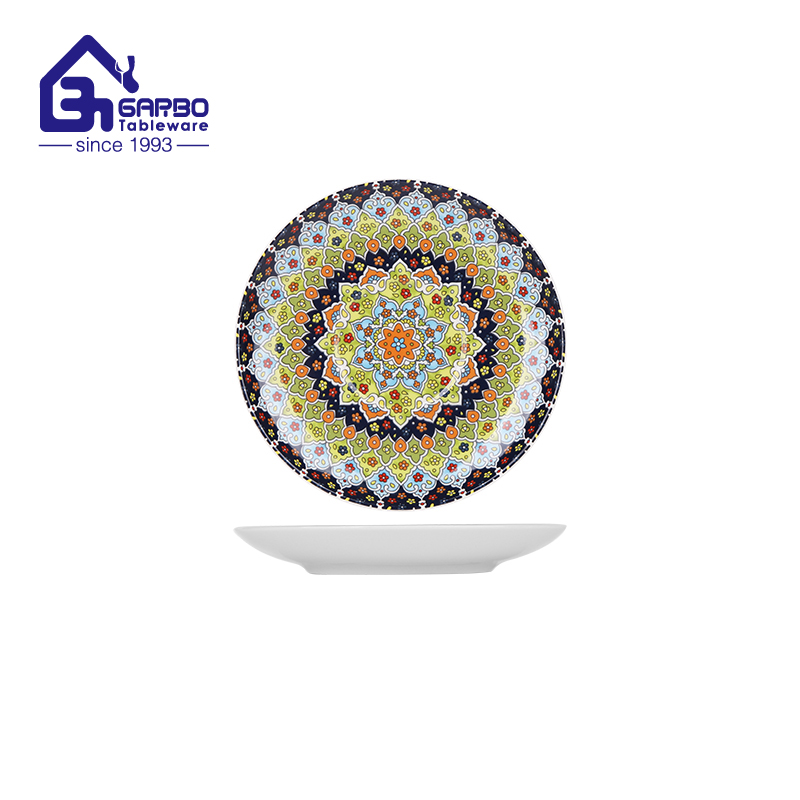 6-Inch Reinforced Porcelain Decorated Small Plate