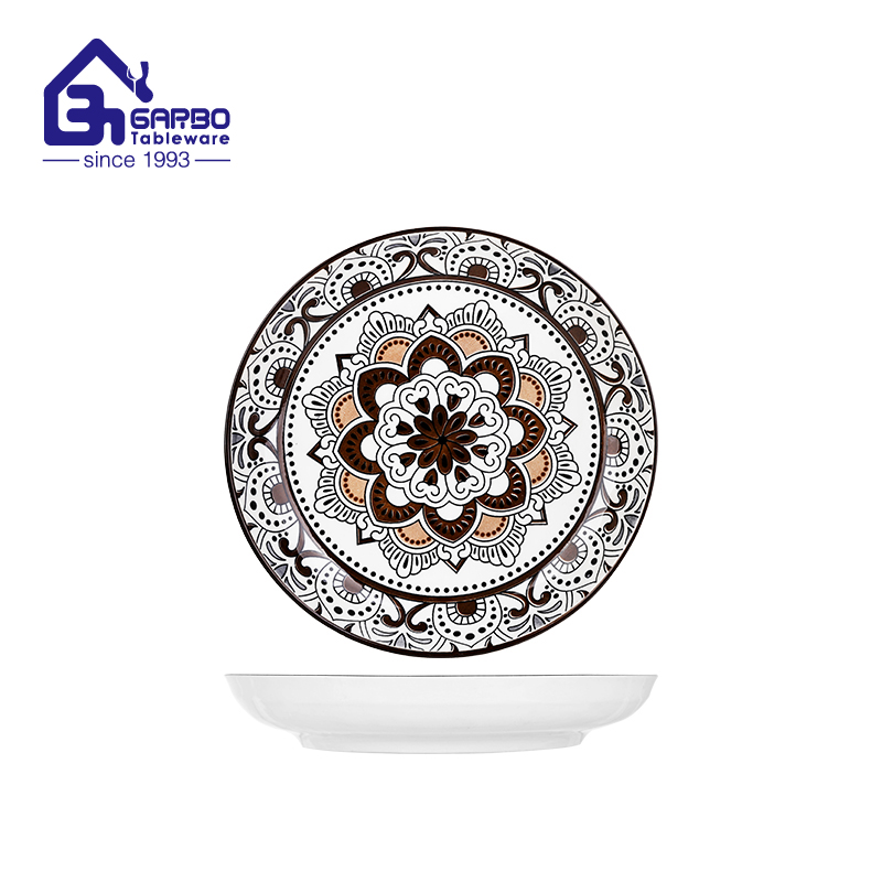 6-Inch Reinforced Porcelain Decorated Small Plate