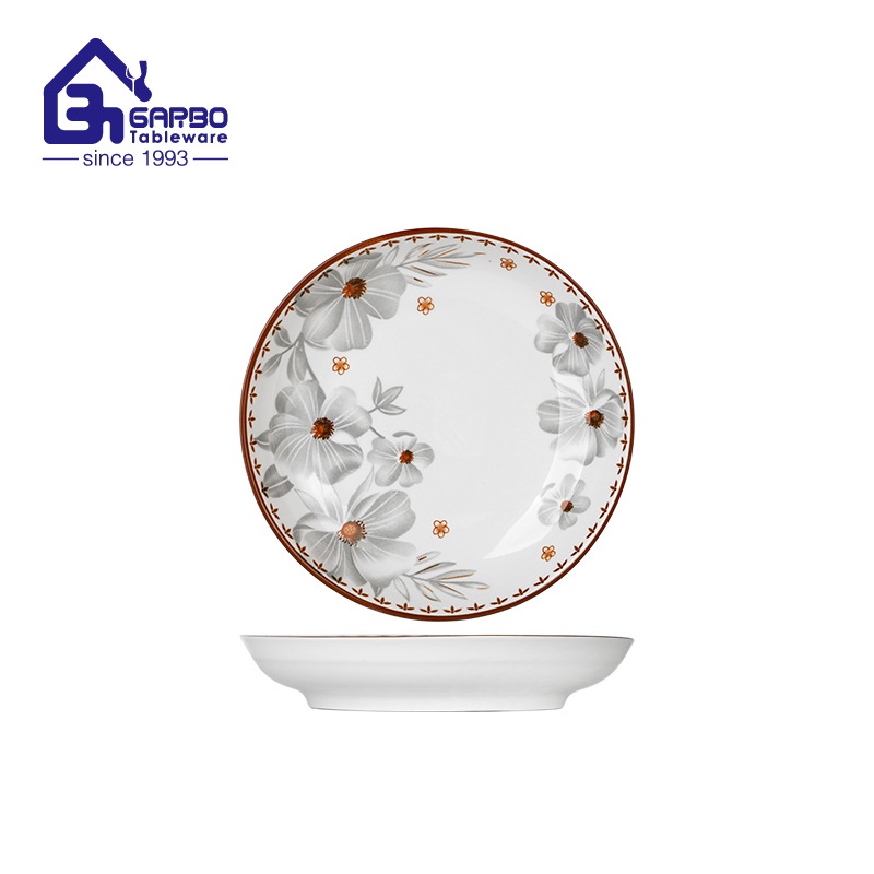 3.5-Inch Color Glazed Reinforced Porcelain Small Dish