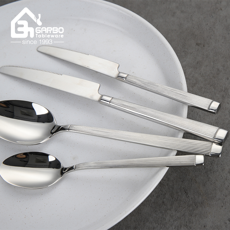 China Supply Premium Quality 18/8 Stainless Steel Silverware Set for Europe