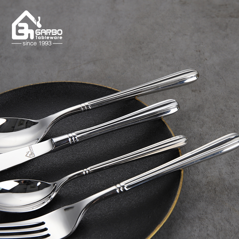 18/8 Stainless Steel Silverware Heavy Duty Thickness Cutlery Set
