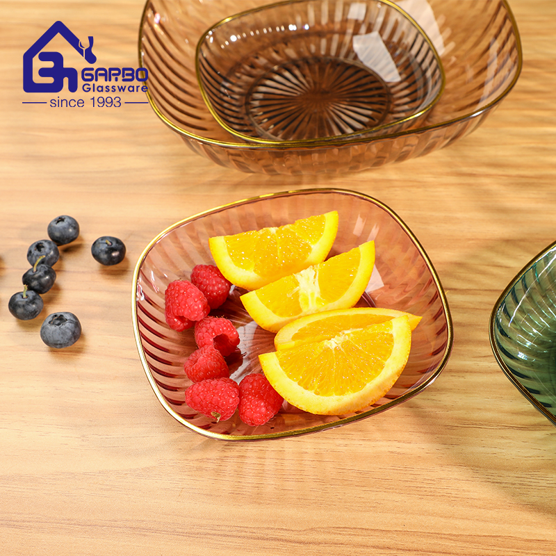 FDA SAFE HIGH QUALITY PLASTIC (PET MATERIAL) FRUIT PLATE BOWL SET