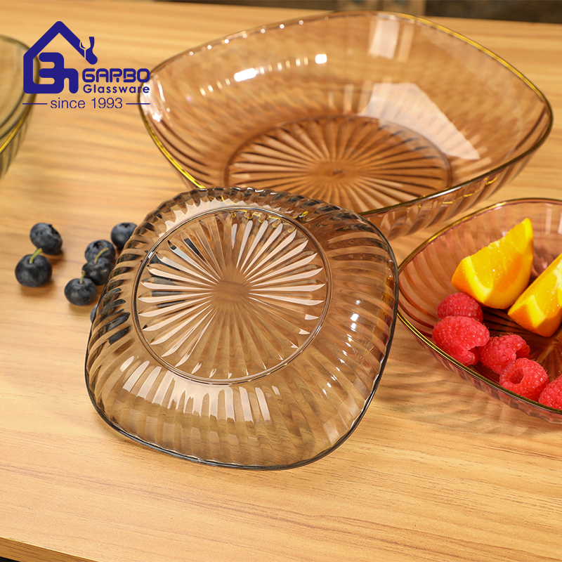 FDA SAFE HIGH QUALITY PLASTIC (PET MATERIAL) FRUIT PLATE BOWL SET